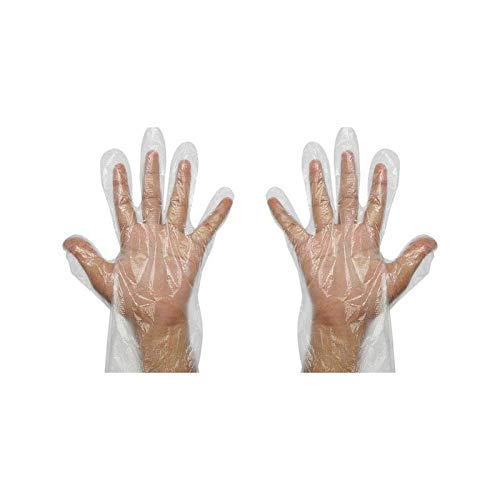 Disposable Hand Gloves (Transparent) -300 Pieces